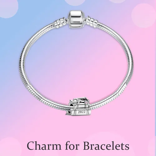 Miniatura 4 de LAZIAO Jewelry Cartoon Charm 925 Sterling Silver for Bracelets Mothers Day Birthday Halloween Christmas Jewelry Gift