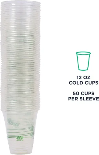 Miniatura 8 de Eco-Products, Inc GreenStripe - Vasos para bebidas frías, Transparente, 1000
