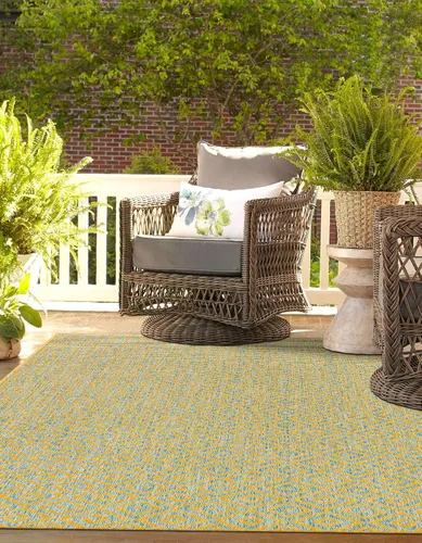Miniatura 4 de Unique Loom Jill Zarin Jill Zarin Outdoor Collection - Alfombra de área - Costa Rica