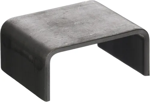 Buyers Products B2373R - Bolsillo de estaca recto soldado, 1.5 x 3 pulgadas en el interior x 3 pulgadas de profundidad, acero de calibre 14,