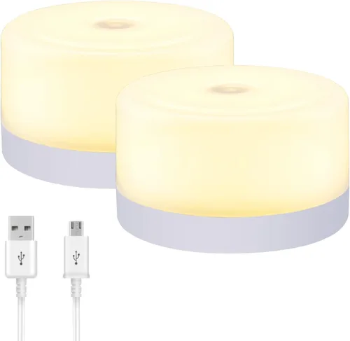 Miniatura 7 de S SELDORAUK Luz nocturna para bebé, lámpara de noche táctil LED portátil para niños y adultos, luz de grifo regulable, lactancia materna, ayuda