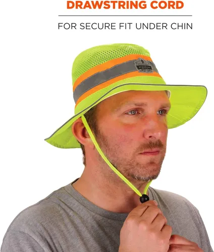 Miniatura 7 de Ergodyne Chill Its 8935CT - Sombrero de sol de enfriamiento de PVA, alta visibilidad, reflectante
