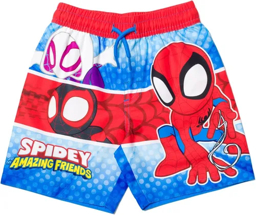 Miniatura 3 de Marvel Conjunto de camiseta de protección raglán y traje de baño UPF 50+, tallas para niños pequeños a niños grandes (2T - 18-20)