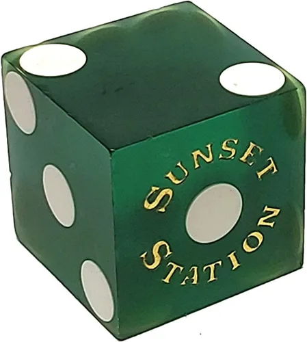 Miniatura 4 de Cyber-Deals Auténtico casino de Nevada juego de dados de 0.748 in con números de serie a juego (juegos 2, 3, 4 o 5) con bolsa de terciopelo negro