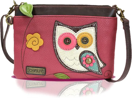 Miniatura 85 de CHALA Mini bandolera/bolso con correa convertible elegante, compacto, versátil