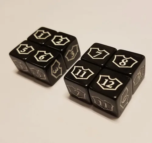 Miniatura 5 de 24x Contador, Negativo, Goyf y Dados de Lealtad para Magic: The Gathering y Otros Juegos/CCG MTG