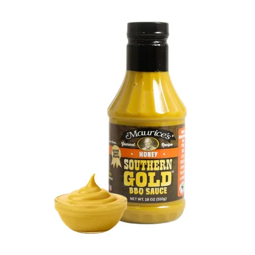 Miniatura 13 de Maurice's Southern Gold Salsa BBQ – Salsa clásica de mostaza Carolina con sabor atrevido – Auténtico aderezo de barbacoa de Carolina del Sur – Ricas