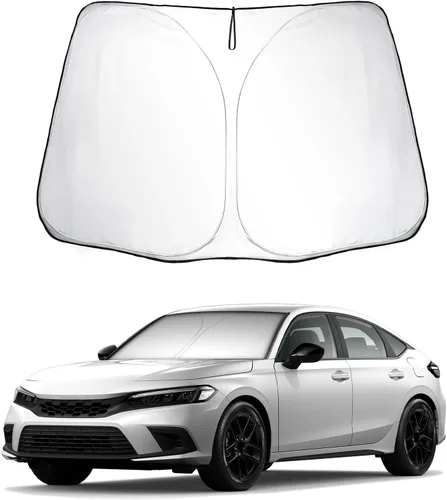 Miniatura 17 de SKTU 2016-2025 2026 XC90 Parasol para parabrisas delantero para Volvo XC90 2016-2025 2026, parabrisas plegable para bloquear los rayos UV y el calor