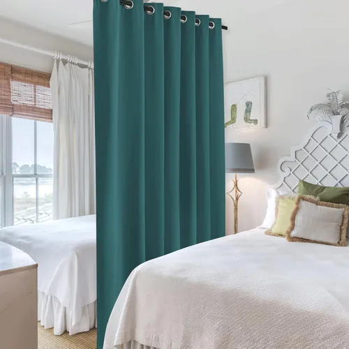 Miniatura 177 de RYB HOME - Cortinas extralargas de privacidad, para bloquear luz, de techo a suelo, para comedor, oficina, sala de estar, cine en casa, patio, 8.3