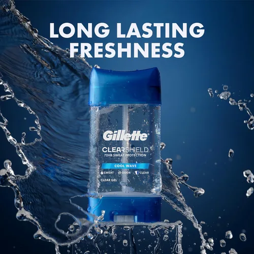 Miniatura 6 de Gillette Antitranspirante y desodorante para hombres, protección contra el sudor y el olor 72 horas, frescura de larga duración, tecnología