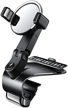 Soporte de teléfono de coche ultraduradero para Porsche 718 911 991 992 996 997 Boxster Cayman Carrera Taycan, reubicable, diseño de operación con