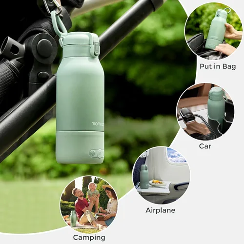 Momcozy Calentador de leche portátil y enfriador portátil de leche materna Lite