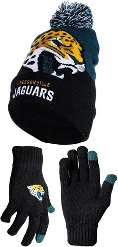 Miniatura 55 de Ultra Game Adults NFL Official Super Soft Winter Beanie Knit Hat With Warm Touch Screen Gloves Color del equipo 2