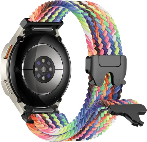 Miniatura 12 de Correas trenzadas para Samsung Galaxy Watch 7/6/5/4/FE 40mm 44mm/Watch 6 4 Classic 46mm 42mm 47mm 43mm/5 Pro 45mm, Correa deportiva elástica