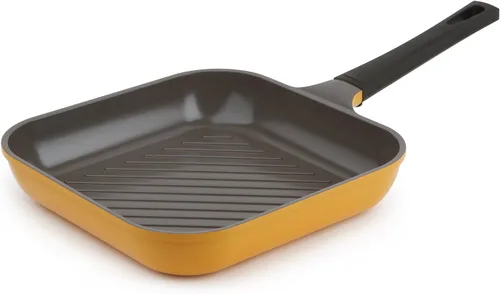 Miniatura 4 de Neoflam Sartén cuadrada antiadherente de cerámica de 11 pulgadas, verde aguacate