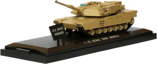 Miniatura 2 de POCO DIVO US M1A2 Abrams Tank Diecast 1/72 Escaparate Colección Modelo de Acción
