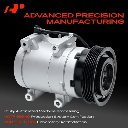 Miniatura 3 de A-Premium Compresor de Aire Acondicionado A/C con Embrague Compatible con Ford Fiesta 1.6L 2011-2013