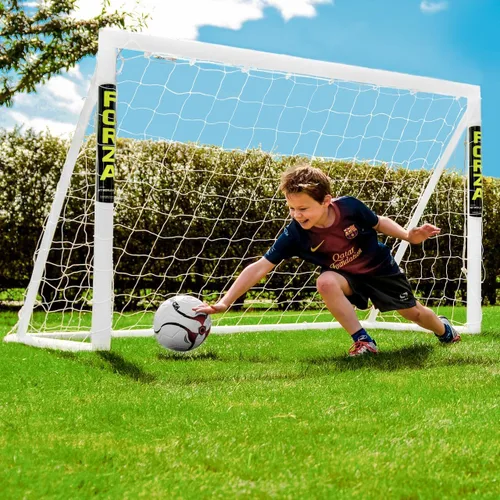Miniatura 3 de FORZA Portería de fútbol infantil de 6 x 4 pies – La portería #1 del mundo. 100% fabricada en el Reino Unido, configuración de 2 minutos, paquete