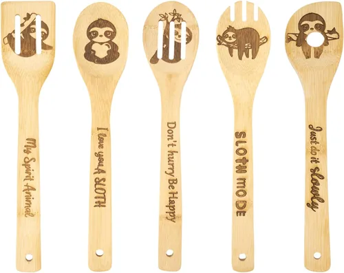 Miniatura 17 de Cucharas de cocina de madera de vaca, regalos de vaca, regalos de vaca para mujeres, regalos de decoración de cocina de vaca, regalos para amantes