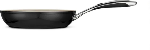 Miniatura 2 de Tramontina Ceramica Deluxe - Sartén antiadherente de cerámica de 10 pulgadas, apta para horno, color negro metálico