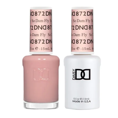 Miniatura 27 de Juego de esmalte de gel DND, Colección Sheer, esmalte de gel UV/LED y laca de uñas de secado al aire, dúo de esmalte sin astillas a juego, 0.5 onzas