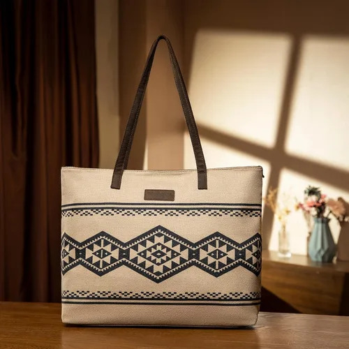 Miniatura 2 de Montana West Wrangler - Bolso de mano para mujer, de lona, bolso azteca