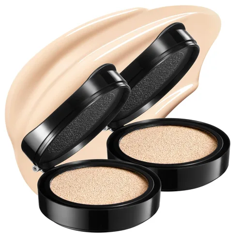 Miniatura 14 de JUNG SAEM MOOL Essential Skin Nuder - Recambio de cojín Acabado natural, cobertura para construir por el artista de maquillaje coreano