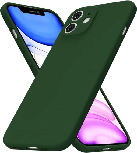 Miniatura 321 de Funda de silicona para iPhone 11, funda delgada de gel de goma suave para mujeres y niñas, bonita funda de teléfono de TPU mate con protección