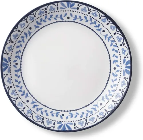 Miniatura 4 de Corelle Vitrelle - Juego de platos de aperitivos de 6 piezas, vidrio de triple capa y resistente a las astillas, 6 3/4 pulgadas, platos redondos