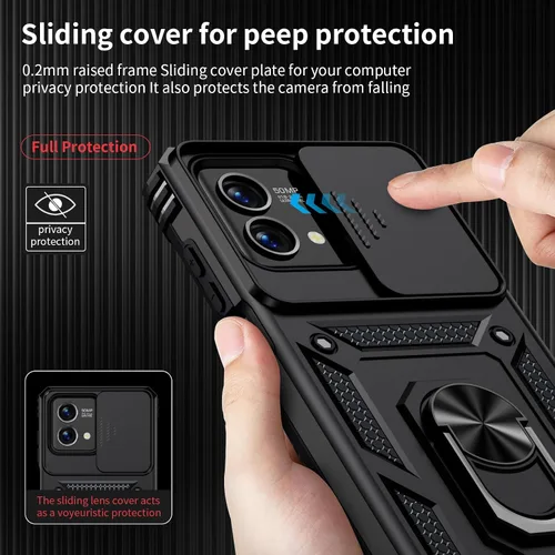 Miniatura 4 de Funda para Moto G Stylus 5G 2023, (No para la versión 4G), Cubierta para Lente de Cámara, Protector de Pantalla HD, Protección contra Caídas