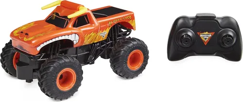 Miniatura 5 de Monster Jam Camión monstruo oficial de El Toro Loco a control remoto, escala 1:24, 2.4 GHz, para edades de 4 años en adelante