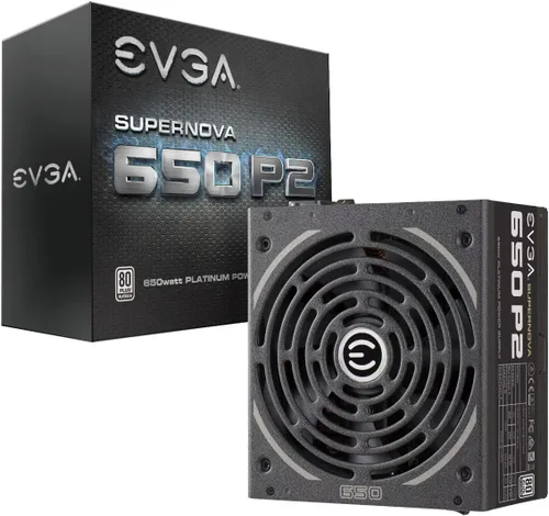Miniatura 22 de EVGA Supernova 1200 P2 80+ Platinum, 1200W Modo ECO Totalmente Modular NVIDIA SLI y Crossfire Ready, 10 años de garantía, Fuente de alimentación