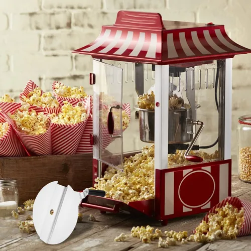 Miniatura 9 de Piezas de repuesto universales para máquina de palomitas de maíz, tapa de olla con mango de 9.84 x 8.18 x 2.75 pulgadas, accesorio comercial fácil