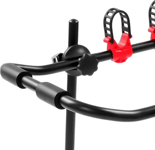 Miniatura 9 de Soporte para maletero de 3 bicicletas con correa fija, soporte para bicicleta, compatible con la mayoría de sedanes, hatchbacks, minivans y SUV