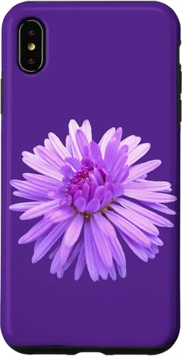 Miniatura 7 de iPhone 15 Purple flower, purple flower, floral tendril floral pattern Case