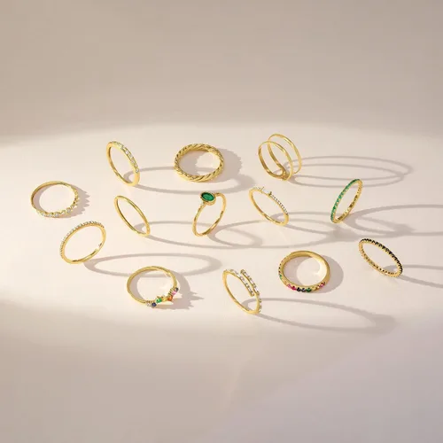 Miniatura 6 de RS Pure by Ross-Simons 056 ct tw Mixed Gemstone Ring in 14kt Yellow Gold