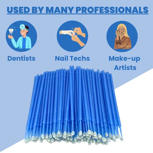 Miniatura 5 de Micro aplicador desechable Micro cepillo para maquillaje, extensiones de pestañas, pestañas y rímel aplicación para cuidado personal