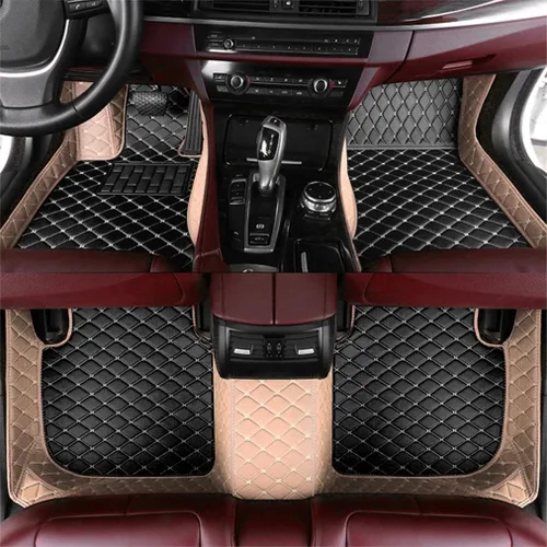 Miniatura 7 de Alfombrillas de coche personalizadas para todos los modelos A1A3A4A5A6A7A8Q3Q5Q7Q8S1S3S4S5S6S7S8SQ5 2000-2023 Año Alfombrillas de coche para todo