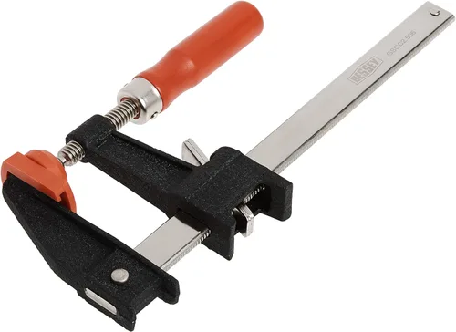 Miniatura 2 de Bessey GSCC2.506 - Abrazaderas de barra estilo embrague - 6 en 600 libras - Abrazaderas para carpintería con mango ergonómico, almohadillas que