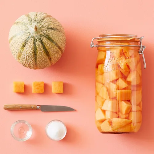 Miniatura 6 de Le Parfait Super Jar, frasco de conservación francés de 1.5L con cuerpo redondo, boca ancha, frasco transparente (32oz/cuarto y medio, 1 paquete)