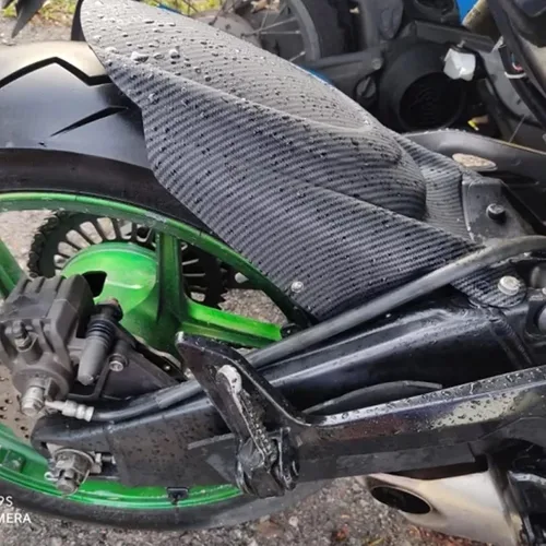Midimttop para Versys650 KLE 650, accesorios para neumáticos traseros, guardabarros, guardabarros, aleta de barro, protección contra salpicaduras