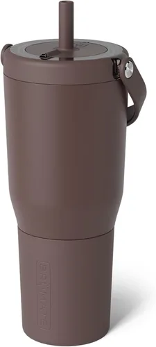 Miniatura 51 de BrüMate Resa - Vaso de viaje 100% a prueba de fugas de 25 onzas con asa y pajilla, popote SoftSip flexible, funda de silicona para mayor