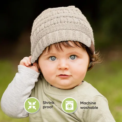 Miniatura 42 de KeaBabies 3-Pack Baby Beanies for Boys, Girls - Stretchy Knit Baby Hats, Cute Newborn