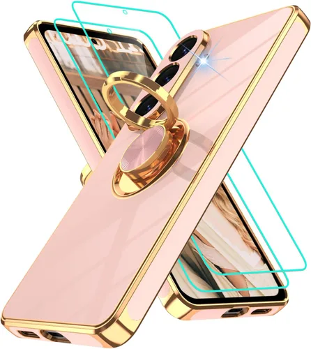 Miniatura 105 de Gritup Funda para Samsung Galaxy A14 5G: Funda Samsung A14 con 2 Protectores de Pantalla, Soporte de Anillo con Rotación 360°, Soporte Magnético