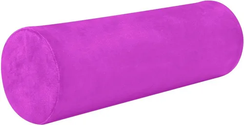 Miniatura 8 de Almohada cervical azul claro y verde azulado para aliviar el dolor de cuello, almohada redonda para el cuerpo, almohada de apoyo lumbar para cama