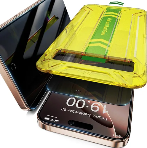 Miniatura 11 de Fotbor Protector de pantalla de privacidad para iPhone 12 Pro Max, protector de pantalla de privacidad para iPhone 12 Pro Max [2 antiespías]