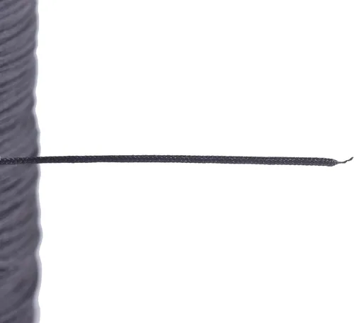 Miniatura 4 de KONMAY 1 rollo de cuerda de nailon para hacer pulseras de 150 yardas, trenzado de nailon Shamballa Macramé/cordón de cuentas de 0.4mm, cordón
