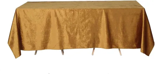 Miniatura 34 de Efavormart - Mantel rectangular de terciopelo negro prémium de 60 x 102 pulgadas para eventos de fiesta de boda