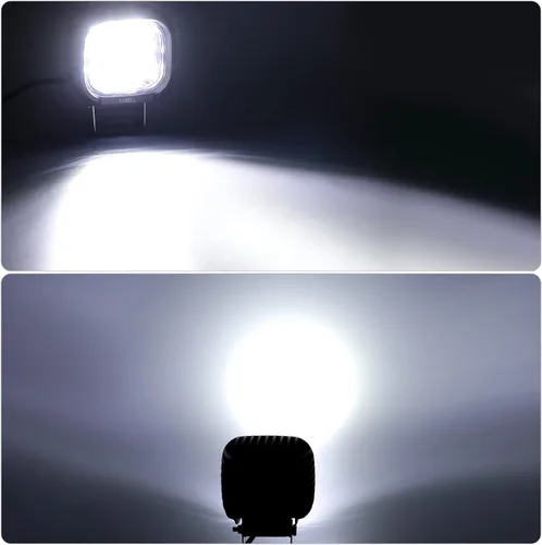 Miniatura 6 de Kawell Luz de conducción LED de 48 W, luz antiniebla adicional de 6000 K, focos LED IP67, luz de trabajo LED impermeable para motocicleta