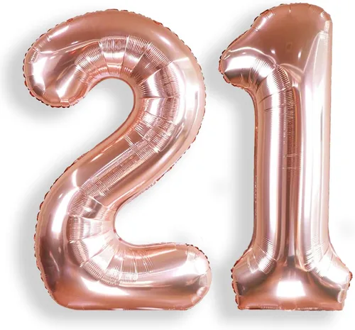 Miniatura 45 de AULE Globos grandes de 40 pulgadas con números 0 azules, globos grandes de números de aluminio, decoraciones de fiesta de cumpleaños de helio